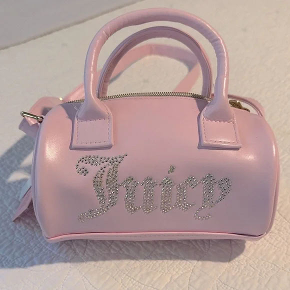 NWT Juicy Couture Mini Barrel Satchel - Picture 1 of 8